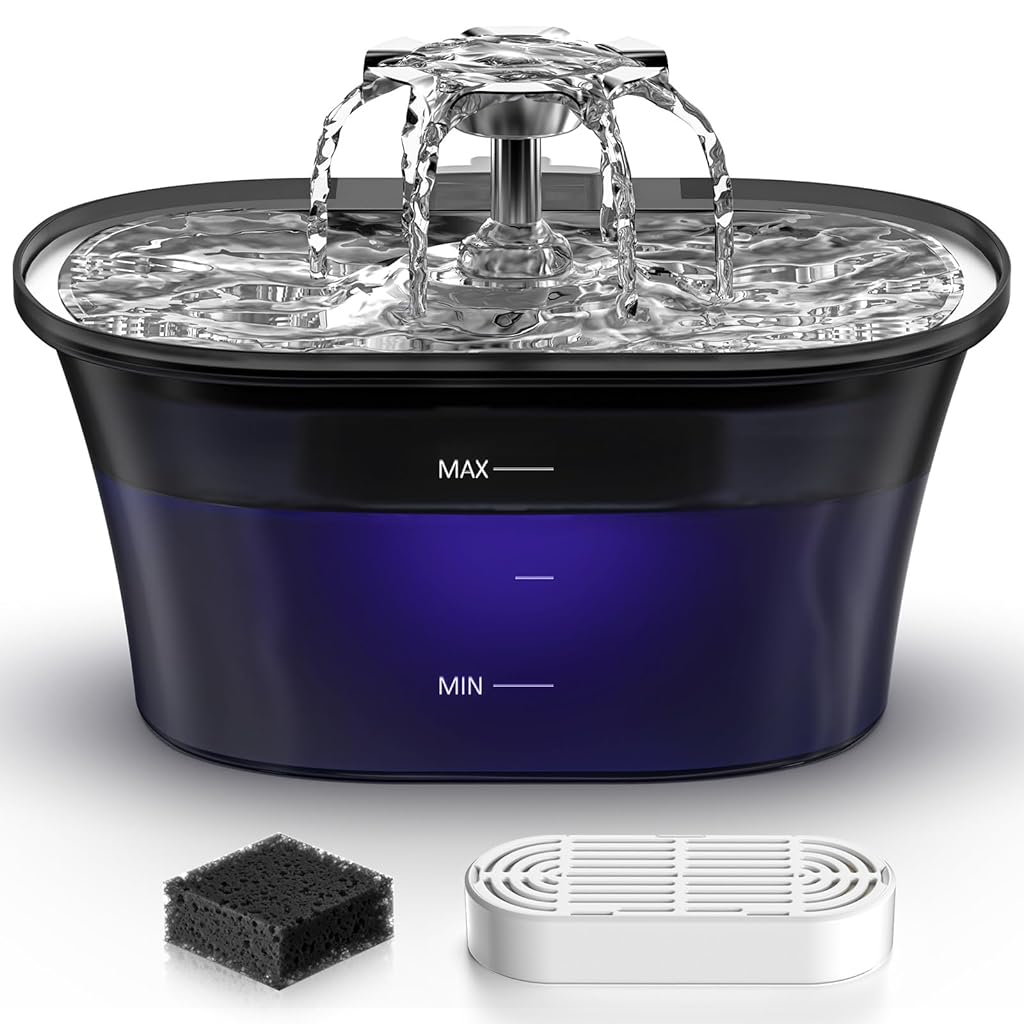 HASTHIP® Cat Water Fountain - Recant Cat Fountain 2.5L/84oz