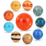 HASTHIP® Solar System Stress Ball Learning Toys for Kids and Sensory Toy for Adult 10 Piece,Anti Stress Solar Planets Balls (Planet Balls)