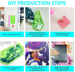 HASTHIP 5D Diamond Painting DIY Peacock for Home Décor with Cross Stitch Craft 32×45 Cm