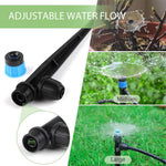 HASTHIP Garden Drip Irrigation Drippers for Plants featuring 30 pcs 360° Adjustable Stakes