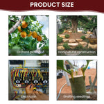 HASTHIP Grafting Cutter for Gardening with Anti Slip Wooden Handle and Stainless Steel Blade | Portable Pocket Design