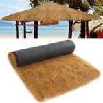 HASTHIP Synthetic Thatch Roof Panel for Tiki Bar Gazebo and Garden | 50×200cm Roll with Anti Slip UV Resistant Design