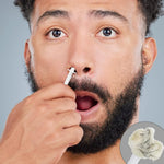 HASTHIP® Kit de Cera para Nariz para Hombres y Mujeres,Cera Natural Eliminación del Vello Nasal,Kit de Depilación Sin Dolor con 100g y Aplicadores Uso Rápido Fácil en Casa