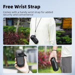 HASTHIP® Funda de transporte para Insta360 X4 X5,carcasa rígida impermeable EVA portátil,bolso protector de viaje con mosquetón y almacenamiento personalizado para cámara acción y