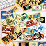 HASTHIP Scrapbook Stickers for DIY Crafts and Journals featuring 160 Paper Designs | 4 Themes