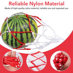 HASTHIP® 30pcs Melon Mesh Net Watermelon Net Watermelon Pouch Fishing Mesh Bag Drawstring Watermelon Net Fruit Mesh NetPoultry Mesh Net