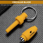 HASTHIP Cigar Cutter Set for All Cigar Sizes with 23mm V Cutter and 8mm Punch | Stainless Steel Gift