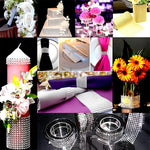HASTHIP Napkin Rings for Wedding and Dinner featuring VELCRO Design 10Pcs Silver | Rhinestone Holders 5.2×1.5 in