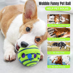 HASTHIP® Interactive Toy Ball for Dog, Dog Toys Ball PVC Dog Molar Chew Ball Funny Pet Ball Chewing Toy Ball Toy for Dog Medium Large Pet Dogs