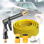 HASTHIP® Car Washer Water Gun - Car Washer High Pressure Pump with Adapters - Alloy Car Washer Gun Nozzle with 10M Pipe -Switchable Water Spray Gun Foam & Water Mode for Car Washing, Garden & Yard