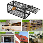 HASTHIP Rodent Trap for Kitchen and Garage featuring One Way Spring Loaded Door 30x14x14cm