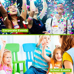 HASTHIP® 180 Pcs Rainbow Name Label Stickers, 3''x2'' Peel and Stick Hello My Name is Tags, Durable Paper, Smudge-Free Writing, for Parties, School, Office, Corporate Events