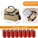 HASTHIP Lunch Bag 8.5L for Work School and Travel with Multi Layer Insulation | Waterproof Cooler