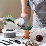 HASTHIP Gardening Tools Kit for Home Gardening with 42PCS Set and Storage Bag | Transplanting and Seedling Tools