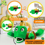 HASTHIP Turtle Coaster for Desk and Home with Anti Slip Turtle Shell Design | 17.5x12.5x5 cm Heat Resistant ABS Holder