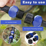 HASTHIP® Garden Hose 49.2Ft PVC Soaker Hose with High Density Polyester Webbing Wrap Universal Garden Soaker Hose Penetration Hose Porous Weep Hose for Gardening, Watering Garden Beds, Irrigation