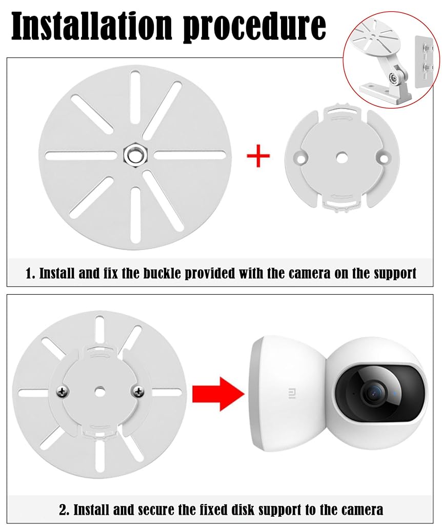 HASTHIP® 3 Pcs CCTV Camera Stand