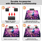 HASTHIP Diamond Painting Canvas Roll Holder 2Pcs for Anti Roll Support | Non Abrasive Large Retainer