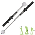HASTHIP® Entrenador de Swing de Golf Retráctil para Diestros,Grip Trainer Ergonómico para Calentamiento y Práctica Interior,Herramienta Portátil Entrenamiento y Accesorio Duradero