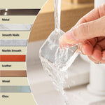 HASTHIP® Clear Rubber Door Stopper Wall Protector 6 Pack Self-Adhesive Silicone Gel Bumper Pads for Home Office Furniture Door Handle Cushion Anti-Collision Sound Dampening Transparent