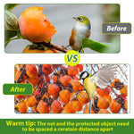 HASTHIP Bird Netting for Garden Protection featuring 13x16 ft UV‑Resistant PE Mesh | Easy Trim‑to‑Fit Coverage