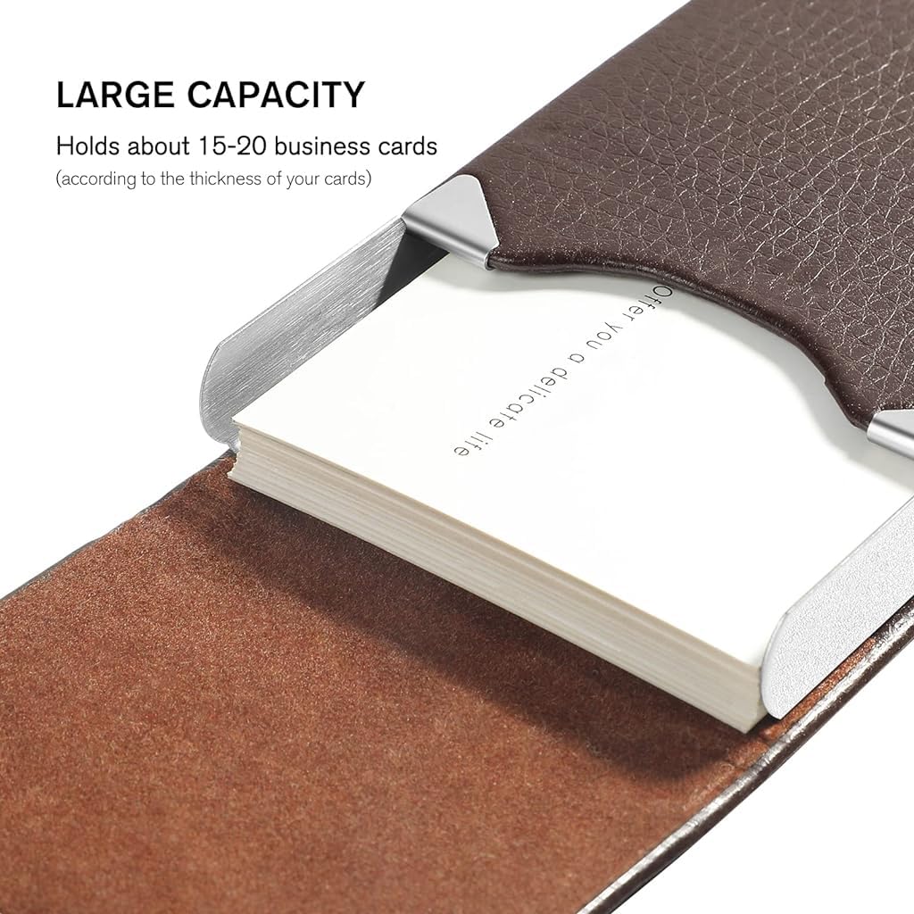 HASTHIP® Business Card Holder Metal Visiting Card Case