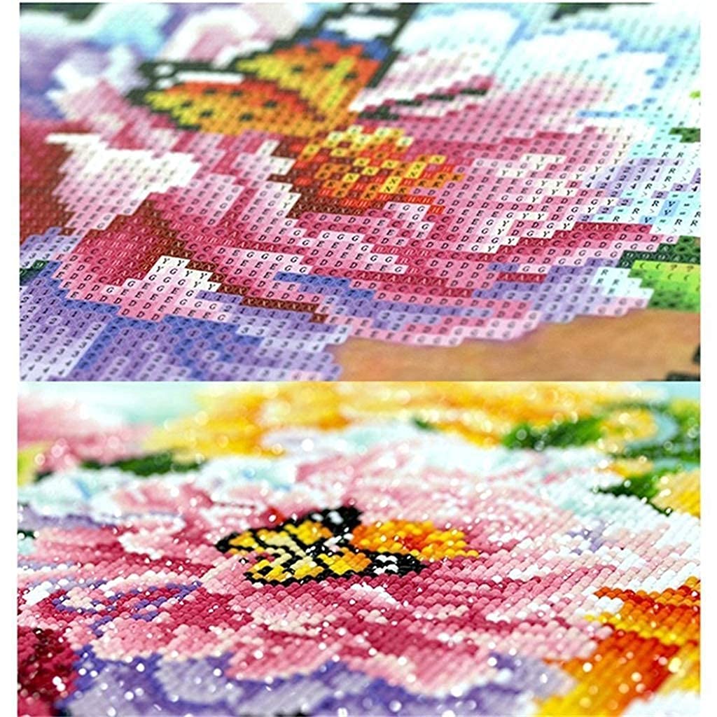 HASTHIP Diamond Painting Kit for DIY Wall Decor with 40×50cm Full Drill Canvas | Round Resin Rhinestones for Adults and Kids