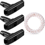 HASTHIP Trimmer Pull Cord for FS120 FS55 FS85 MS180 MS2 with 32.8ft 3.5mm Nylon Rope and 3 T Handles | Easy Installation Replacement Kit