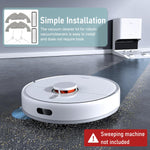 HASTHIP® Replacement Accessories for Mi Robot Vacuum X10, Includes 2Pcs Mop Pads, 2Pcs Side Brushes, 2 Filters, Ideal Essential Accessories Alternatives for Robot Vacuum X10.
