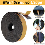 HASTHIP Door Seal Strip for Doors and Windows featuring Self Adhesive EVA Foam 16.4ft | Noise and Weather Proof Gap Sealing