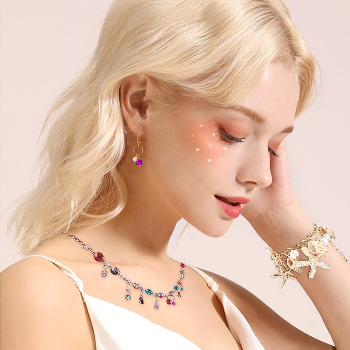 HASTHIP® Bracelet for Women Girl Seashell