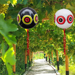HASTHIP Bird Repelling Balloons for Gardens and Fruit Trees 3 pcs 40 cm | Visual Predator Eye Deterrent