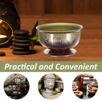 HASTHIP Diwali Decorative Bowls Set for Festive Decor with Lotus Holders & Golden Alloy Finish