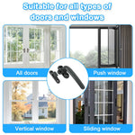 HASTHIP Casement Window Lock Kit for Push Out or Crank Windows with 4 Screws | Aluminum Alloy Right Handle featuring Adjustable Direction