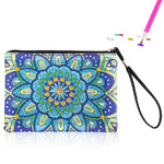 HASTHIP DIY Makeup Bag for Diamond Painting with Color Gem Packs and Tools 8.26x6.29 in