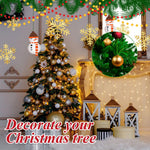 HASTHIP S Hooks for Christmas Tree Decoration featuring 1.57 in Metal Design and 100 Pcs Green Set