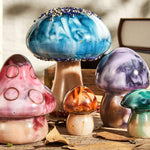 HASTHIP Resin Molds Silicone Set for DIY Mushroom Jars with Lids 5 Pcs | Jewelry and Home Decoration Crafts