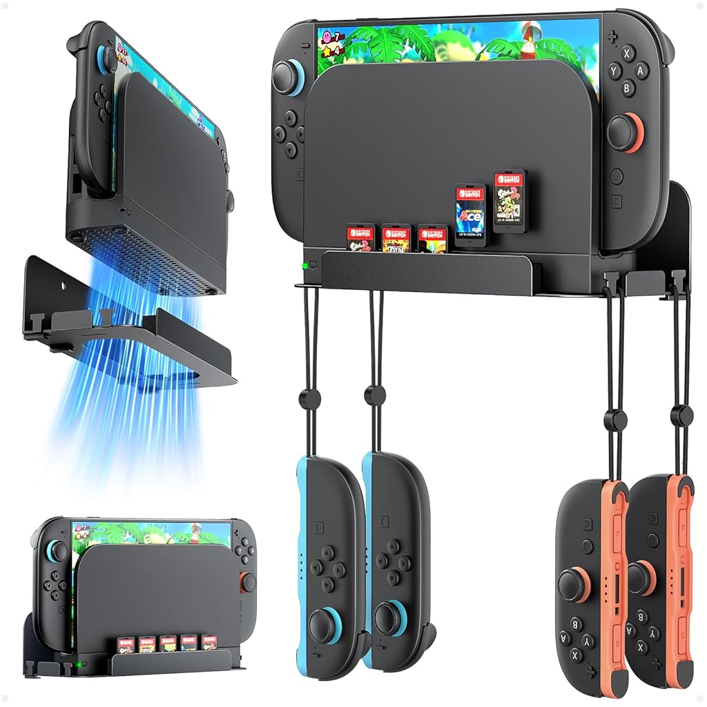 HASTHIP® Soporte de pared metálico consola para Switch 2 (2025)
