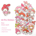 HASTHIP Melody School Supplies Set for Girls with Notebook Pens Stickers and Pouch | Cute Gift Idea