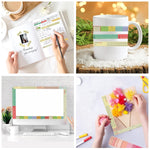 HASTHIP Washi Tape Set for Journaling and Scrapbooking featuring 4 Colorful Rolls | Planner Decoration