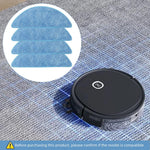 HASTHIP Mop Cloth Replacement for Ecovacs Deebot U2 Pro featuring 8PCS Washable Microfiber Pads