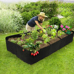 HASTHIP Seeding Tray for Growing Vegetables and Flowers featuring 8 Grids 31×31×31 cm Fabric