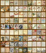 HASTHIP Sticker Book for Journal featuring 800 Sheets Vintage Scrapbook Stickers | DIY Album and Art Crafts