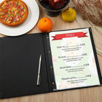 HASTHIP® Leather Hard Cover Menu Cover