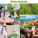 HASTHIP Soil Meter for Gardening with Dual Probes and LCD Display | Measures pH 3–9 and -10°C–90°C