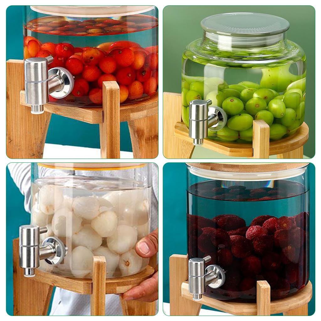 HASTHIP Replacement Spigot Faucet Tap for Beverage Dispenser with Leak-Proof Seal | 16mm 304 Stainless Steel Lever Pour Spout