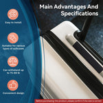 HASTHIP Replacement Suitcase Handles for Luggage with Screw-Fixed Design and 8 in Flexible Grip