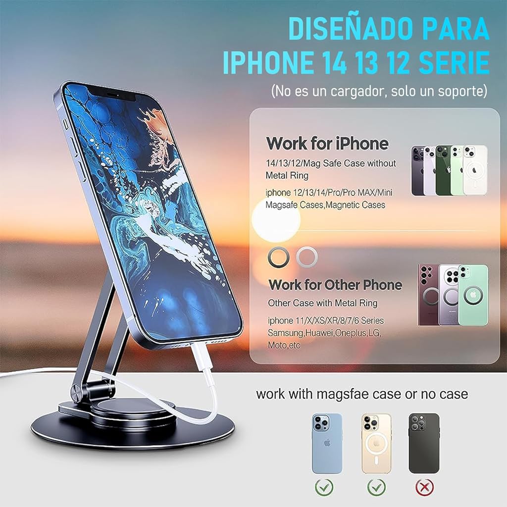 HASTHIP® Magnetic Desk Phone Stand