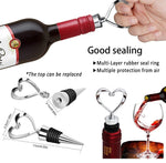 HASTHIP Wine Opener Gift Set for Home and Bar with 3 pcs Wing Corkscrew | Zinc Alloy Ergonomic Design