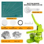 HASTHIP Badge Making Machine 58mm for DIY Crafts with Circle Cutter & 100Pcs Kit | Ideal for Beginners